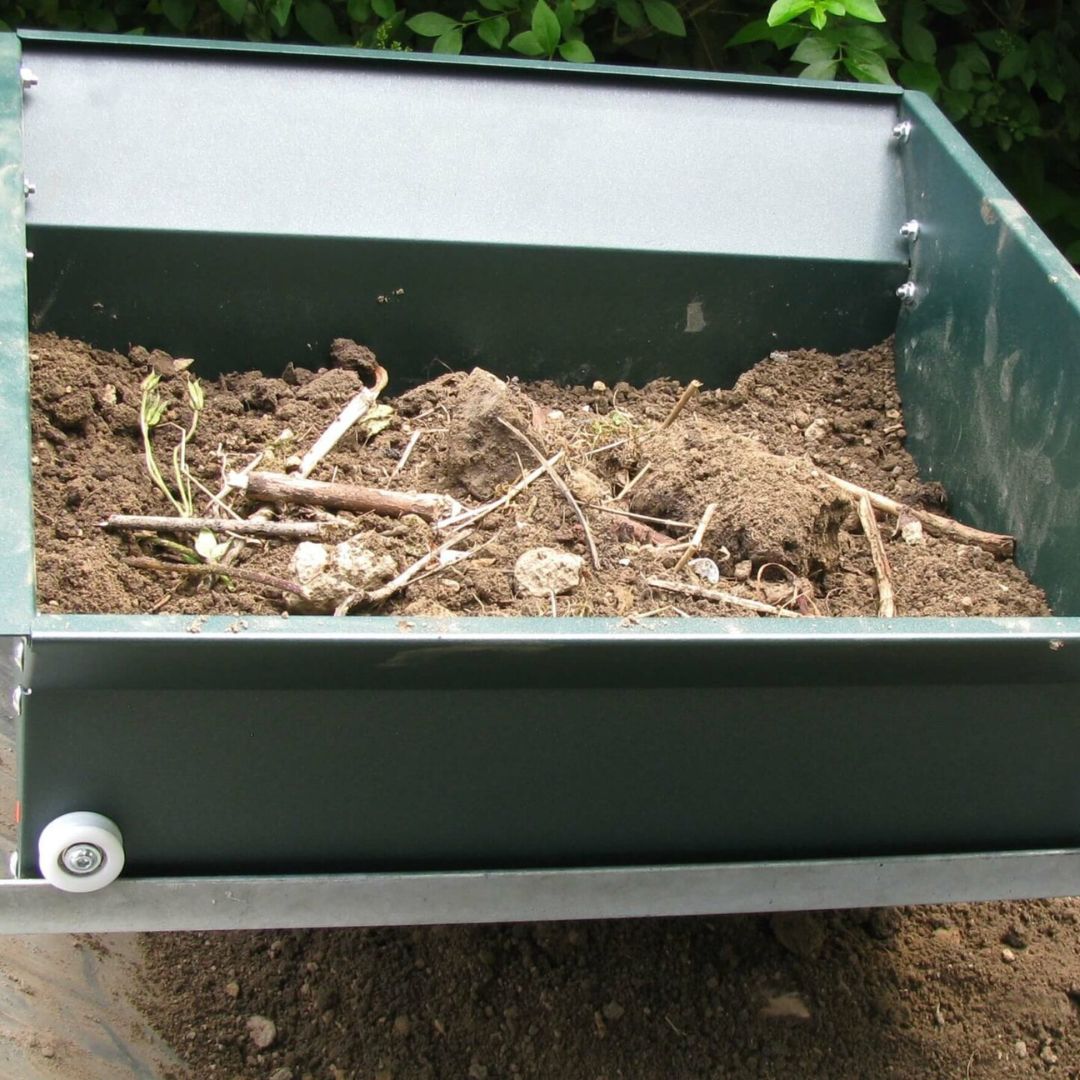 Jetroc II – Das Kompostsieb / Kompostiersieb / Gartensieb für mühelose Gartenarbeit und Kompostieren - Aktion 1
