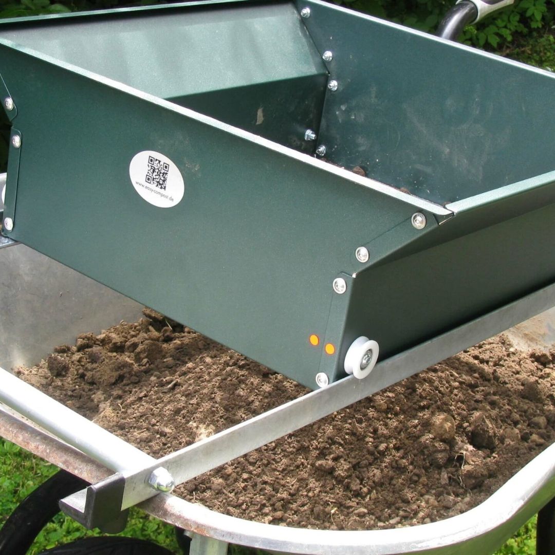 Jetroc II – Das Kompostsieb / Kompostiersieb / Gartensieb für mühelose Gartenarbeit und Kompostieren - Aktion 7